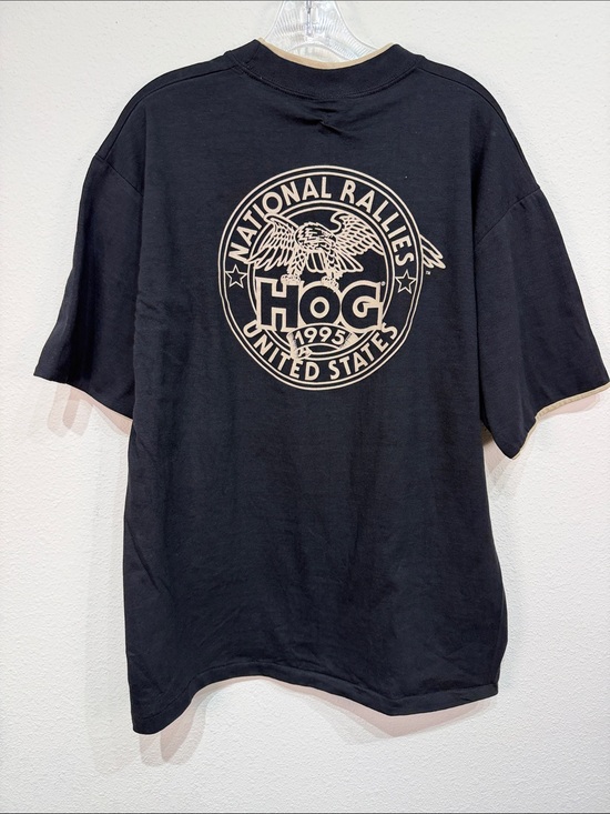 Harley-Davidson Other - Harley Davidson Hog Rallies 1995 black Large Tee